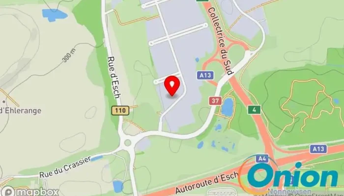 Kaart vun Neteco Sàrl Reinigungsdienst, Hausmeisterservice, Fensterreinigungsdienst zu Monnerich