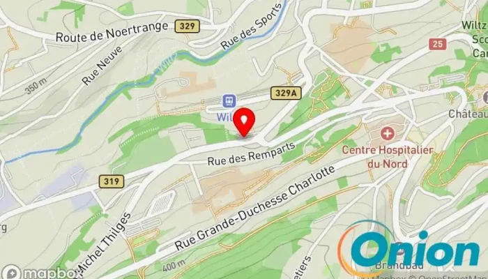 Kaart vun Nos Morna Restaurant et Bar Restaurant zu Wiltz