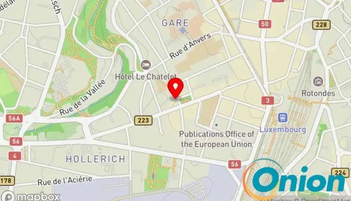 Kaart vun nouveau titulaire Apotheke, Laden für Gesundheits- und Schönheitsprodukte zu Luxemburg