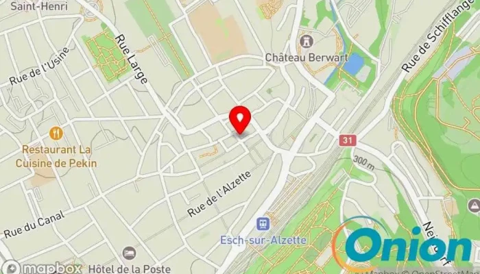 Kaart vun Novarte Renovation Sàrl Betrieb für Fassadenverkleidungen, Unternehmen für Isolationsarbeiten zu Esch an der Alzette