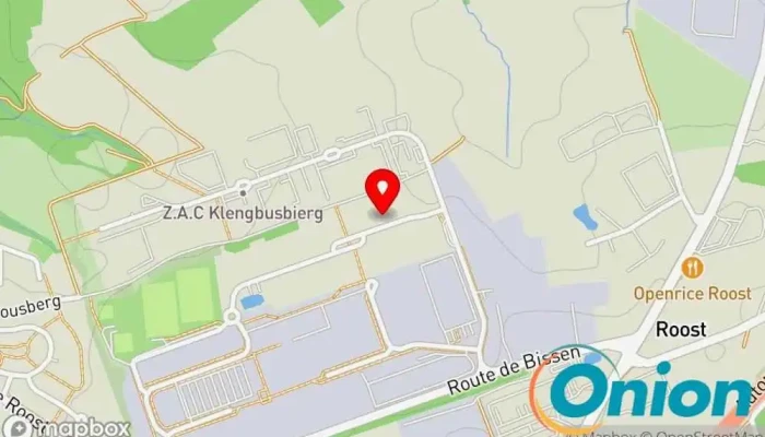 Kaart vun nr docusafe Bissen Aktenvernichtungsdienst, Archiv, Aktenarchivierungseinrichtung zu Bissen