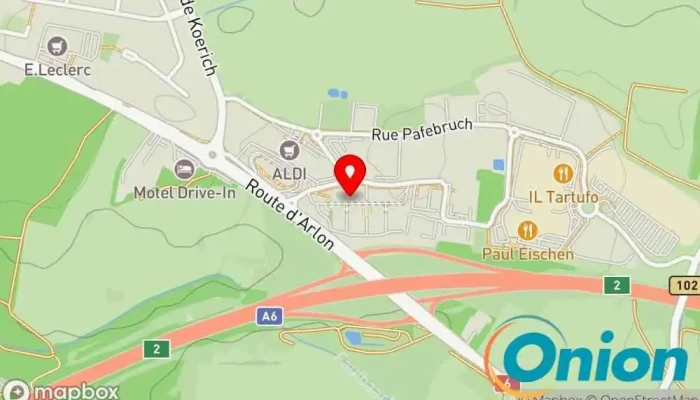 Kaart vun Oracle Luxembourg Sàrl IT-Berater zu Mamer