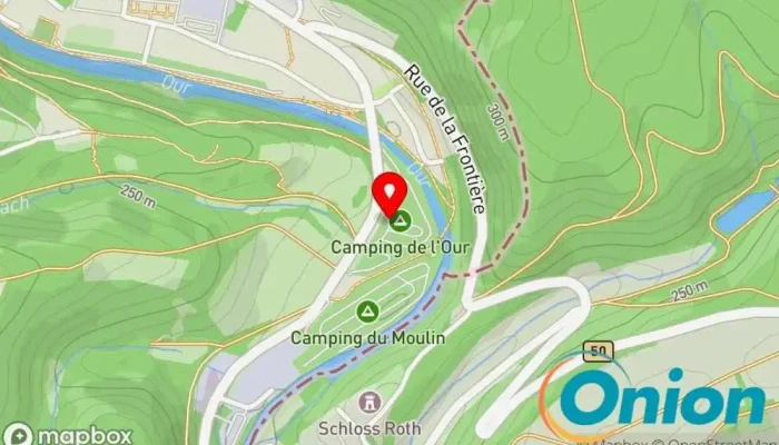 Kaart vun Otto Colmesch GmbH Heizung-Lüftung-Sanitär Sanitärtechnik, Heizungs- und Klimatechnikbetrieb, Solaranlagenservice zu Vianden