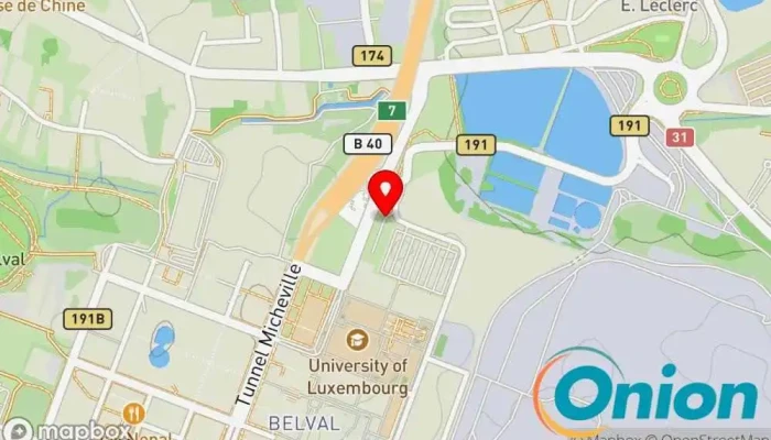 Kaart vun [P] Parking Maison du Savoir Parkplatz zu Esch an der Alzette