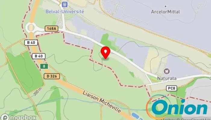 Kaart vun Parisotto Sàrl Sàrl Maurer zu Esch an der Alzette