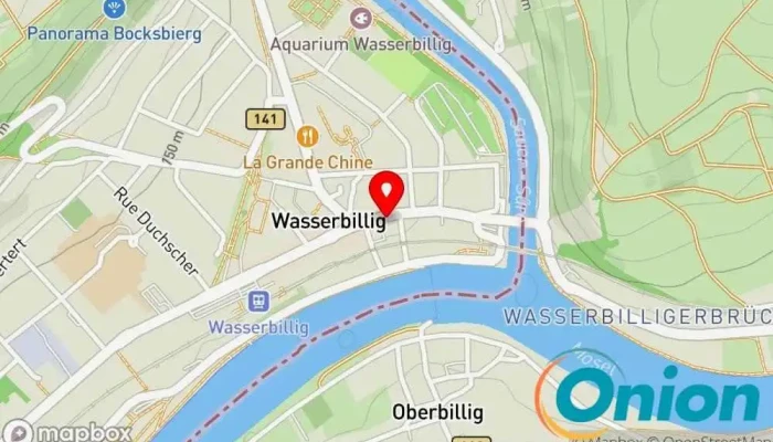 Kaart vun Peinture Baranowsky - Der Malermeister Betrieb für Fassadenverkleidungen zu Mertert