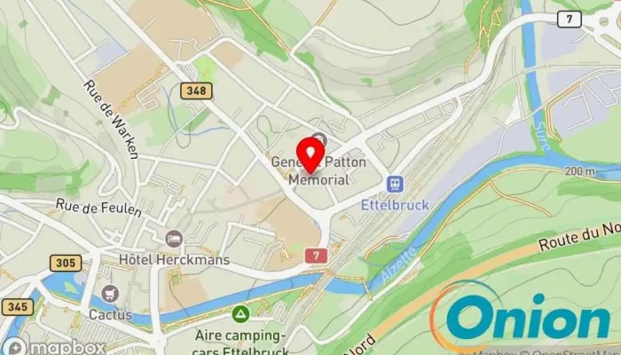 Kaart vun Peinture Feltus Dave Sàrl Gemälde zu Ettelbruck