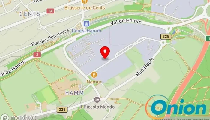 Kaart vun Peinture Geimer Sàrl Maler, Baustoffhandel, Bauunternehmen, Farbenfachgeschäft, Betrieb für Fassadenverkleidungen, Tapetengeschäft zu Luxemburg