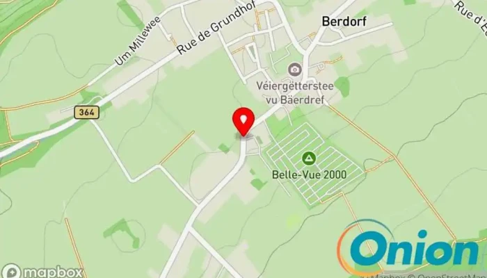 Kaart vun Peinture Hubert Baustoffhandel zu Berdorf