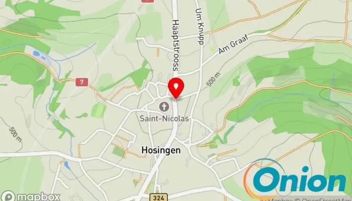 Kaart vun Peinture Kremer Maler, Baustoffhandel, Farbenfachgeschäft, Betrieb für Fassadenverkleidungen zu Parc Hosingen