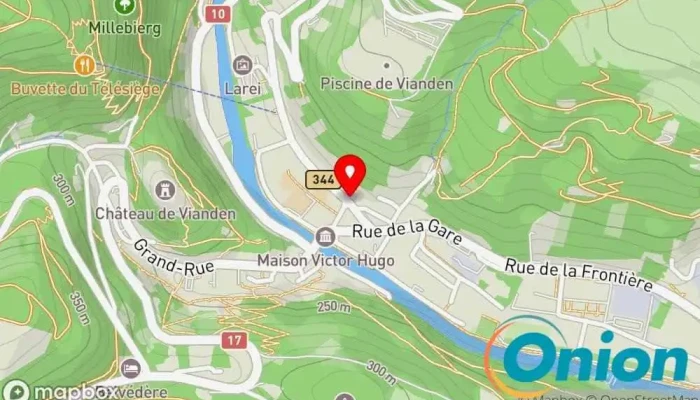 Kaart vun Peinture Ralf Schulze Sàrl Sàrl Maler zu Vianden