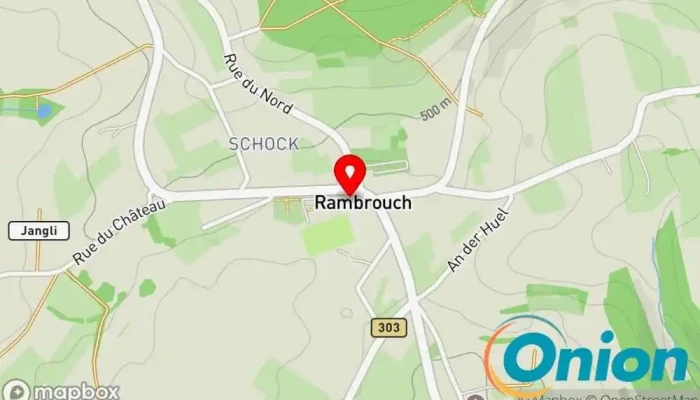 Kaart vun Pharmacie de Rambrouch - Marc Hansen Apotheke, Gesundheit zu Rambruch