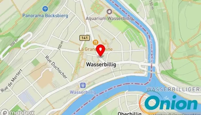 Kaart vun Pharmacie de Wasserbillig Apotheke zu Mertert