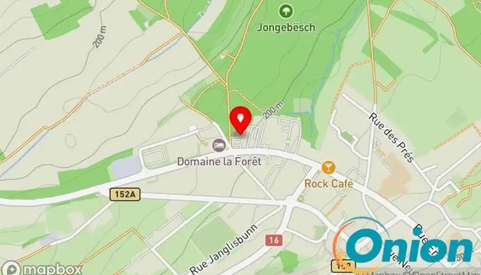 Kaart vun Pharmacie des Vignerons Apotheke zu Remich