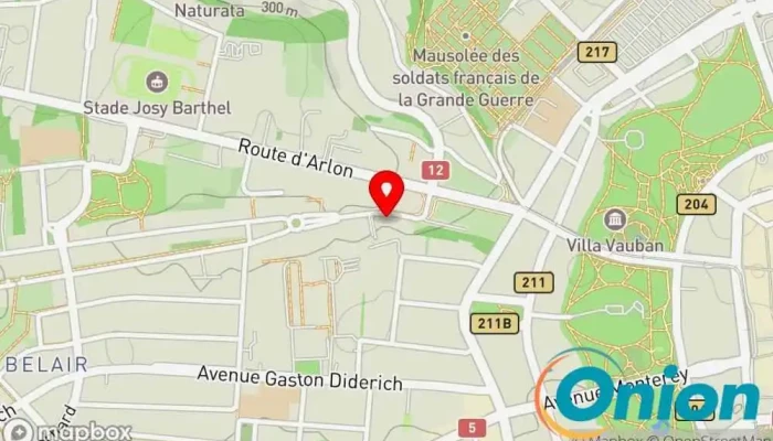 Kaart vun Pharmacie Ginkgo Apotheke zu Luxemburg