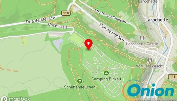 Kaart vun Piscine | hu Birkelt village Schwimmbad zu Fels