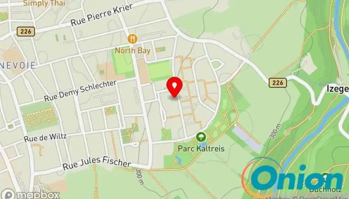 Kaart vun Powertech Sàrl Elektriker zu Luxemburg