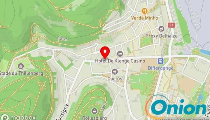 Kaart vun R Couleurs Farbenfachgeschäft zu Differdange