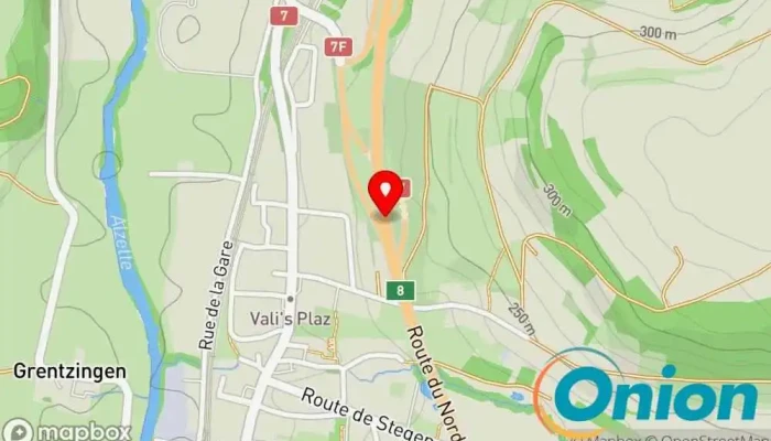 Kaart vun Radar fixe Polizeibehörde zu Schieren