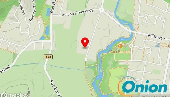 Kaart vun Reinhausen Luxembourg SA Elektrofachgeschäft zu Steinsel