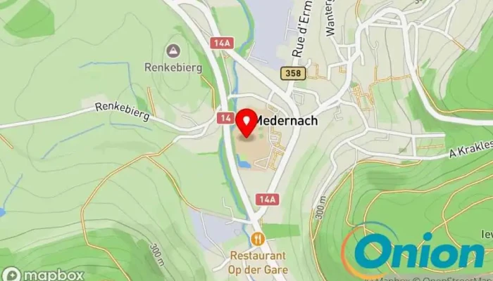 Kaart vun Relay Home Medernach - Jugendzentrum, Jugendorganisation zu Ernztalgemeinde