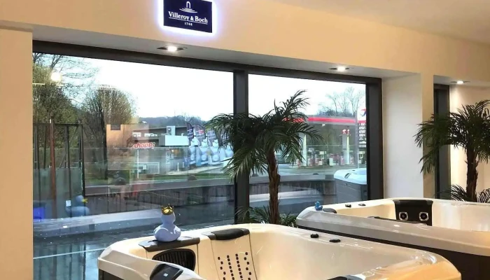 Revexterieur   Magasin De Jacuzzi Spa Spa De Nage Piscine Sauna Hammam   Luxembourg Innenansichten - Hesperingen