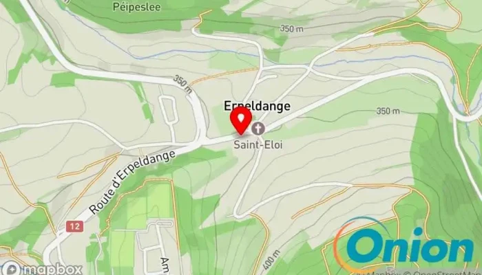 Kaart vun RHS - Service Hygiène Sàrl Restaurant zu Wiltz