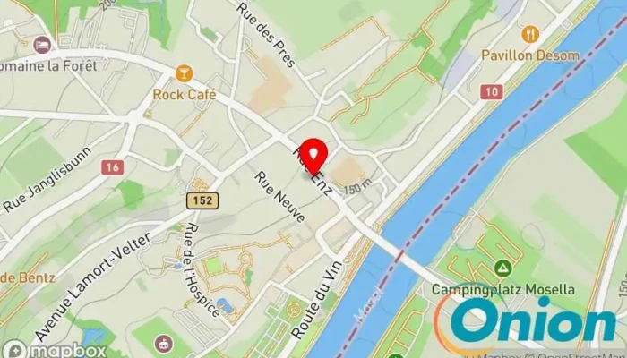 Kaart vun Sachin Reparaturladen für Mobiltelefone zu Remich