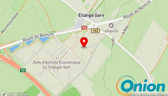 Kaart vun Schaus & Associés S.A. Elektriker zu Bad Mondorf