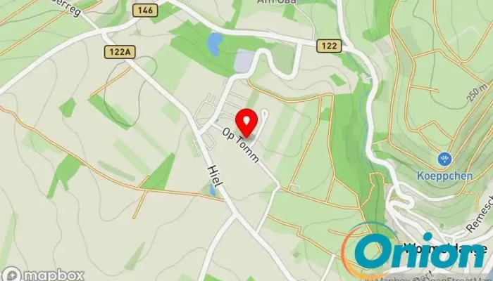 Kaart vun Securoute-Tec S.à.r.l. Verkehrssicherheitsdienstleister, Zaunbauer, Geländeranbieter zu Wormeldingen