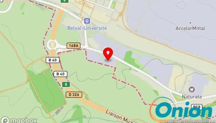 Kaart vun Service de proximité Haushaltshilfe zu Esch an der Alzette