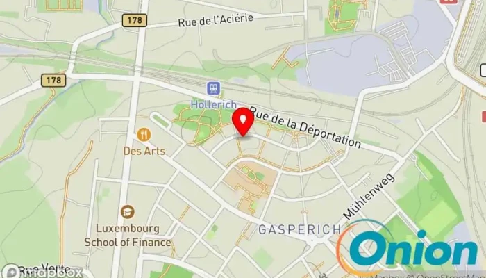 Kaart vun Service fir Gaart an Heem SARL Garten zu Luxemburg