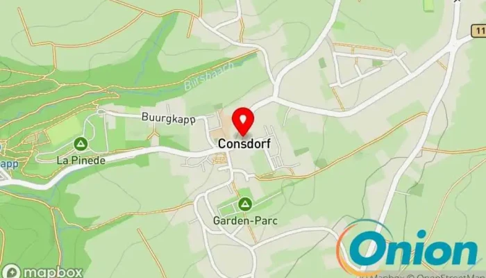 Kaart vun Service Forestier EP Reisebüro zu Consdorf