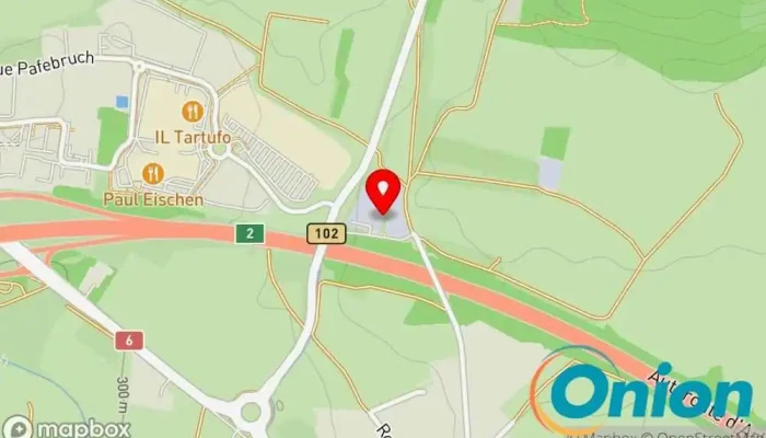 Kaart vun SICA - Station de compostage Recyclinghof zu Mamer