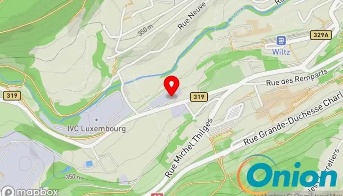 Kaart vun S.I.D.E.C. - Parc à conteneurs Entsorgungsunternehmen zu Wiltz