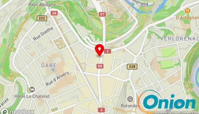 Kaart vun SKR Schlëssel Noutdéngscht-Serrurier Berater zu Luxemburg