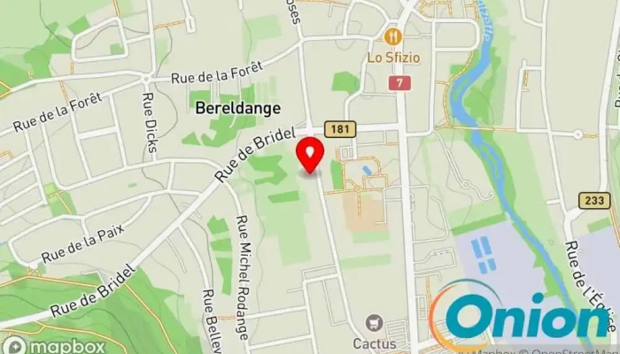 Kaart vun SMAV Schlëssel Noutdéngscht 24/7 Schlüsselnotdienst, Schlüsseldienst zu Walferdingen