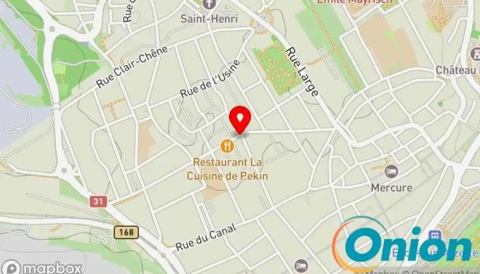 Kaart vun Snack Mondial Sàrl Restaurant zu Esch an der Alzette