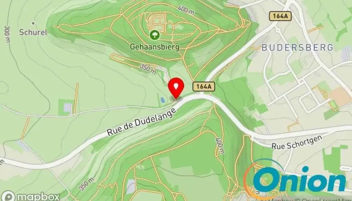 Kaart vun Spellini S.àr.l. Betrieb für Baumarbeiten, Gärtner, Landschaftsbeleuchtungs-Gestalter, Gartenbauer, Freibad zu Kayl