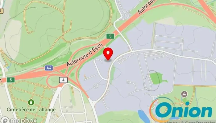 Kaart vun SPIE Luxembourg Klimaanlagenanbieter zu Esch an der Alzette