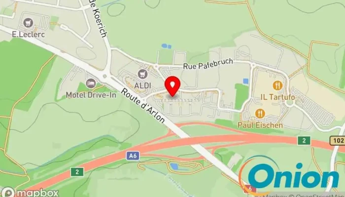 Kaart vun Spire Luxembourg IT-Berater zu Mamer