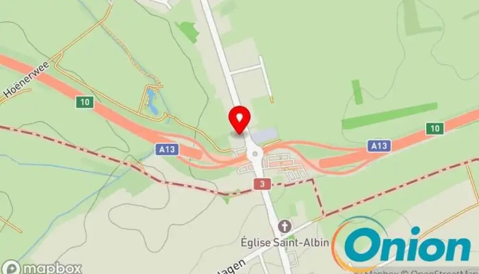 Kaart vun Station Goedert Frisange Tankstelle, Fahrzeugzubehörgeschäft, Autowerkstatt, Autowäsche zu Frisange