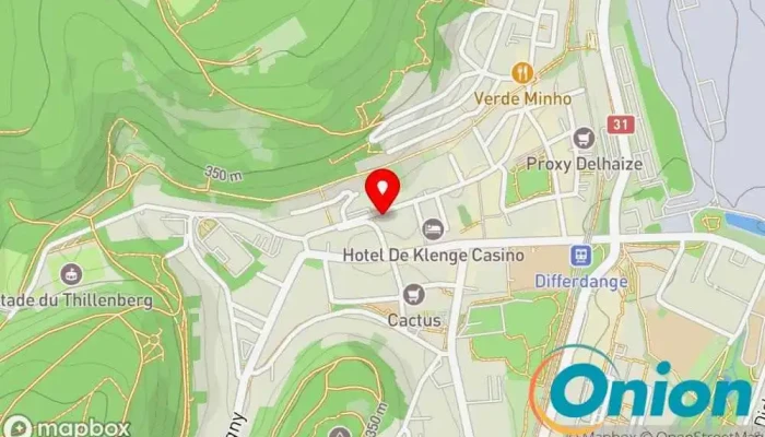 Kaart vun Style Décor Sàrl Maler, Anbieter von Betonprodukten, Bauunternehmen, Farbenfachgeschäft, Betrieb für Fassadenverkleidungen, Tapetengeschäft zu Differdange