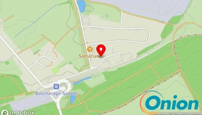Kaart vun Team Tech Sàrl Solartechnik-Anbieter, Ladestation für Elektrofahrzeuge, Unternehmen für Hausautomation zu Käerjeng