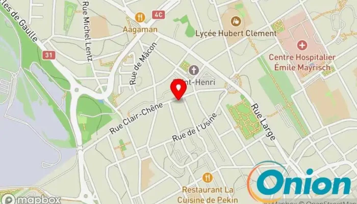 Kaart vun Thill Romain et Fille Sàrl Heizungsmonteur, Reparaturservice für Öfen, Ofengeschäft, Heizungsanlagenanbieter zu Esch an der Alzette