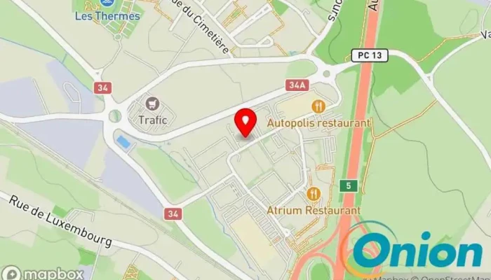 Kaart vun VEREAL jardin et forêt Garten, Gärtner, Gartenbauer zu Bertrange