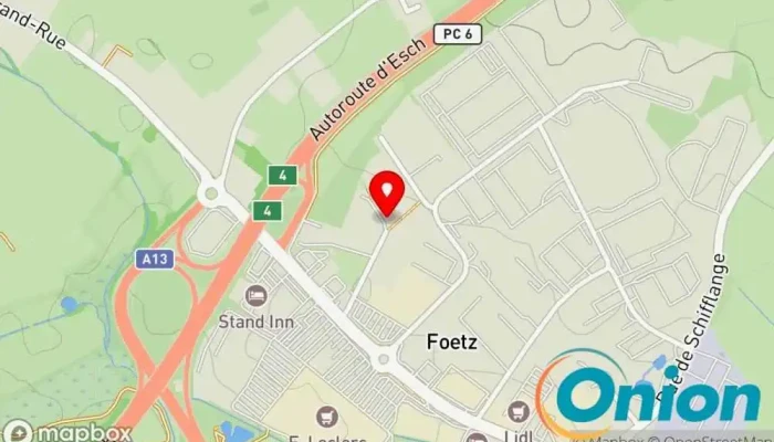 Kaart vun Wash my car Sàrl Autowäsche, Teppichreinigung, Reinigungsdienst, Lederreinigungsdienst zu Monnerich