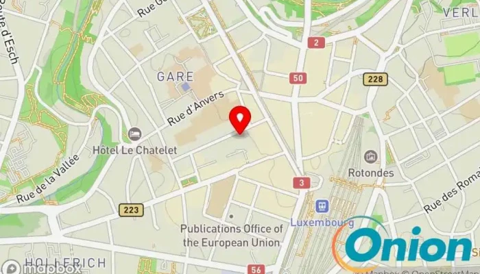 Kaart vun Wemanity Luxembourg Geschäftsstelle, Computersupport und -dienste, Berater zu Luxemburg