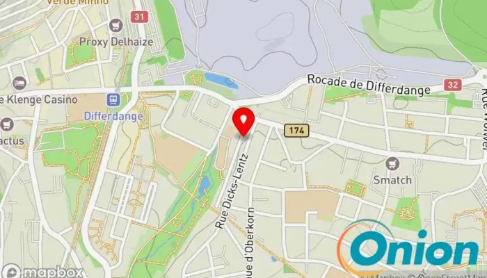 Kaart vun Zoualerh Rajae, RAJAE MultiClean Reinigungsdienst zu Differdange