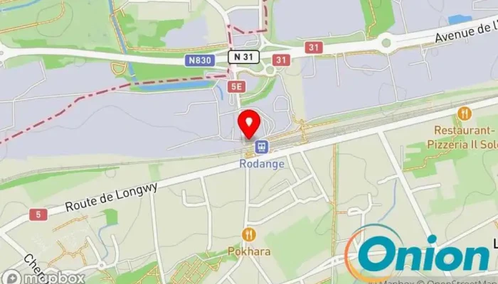 Kaart vun ZUNE Multi Énergies SPRL Heizungsmonteur zu Petingen